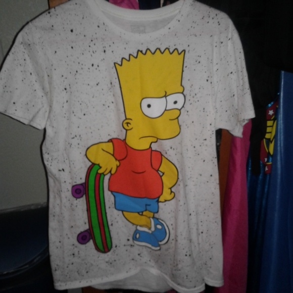 Bart Simpson Blot Tee - Picture 1 of 4